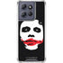 The Dark Knight Smeared Joker Moto G 5G (2025) Clear Case