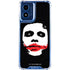 The Dark Knight Smeared Joker Moto G 5G (2024) Clear Case