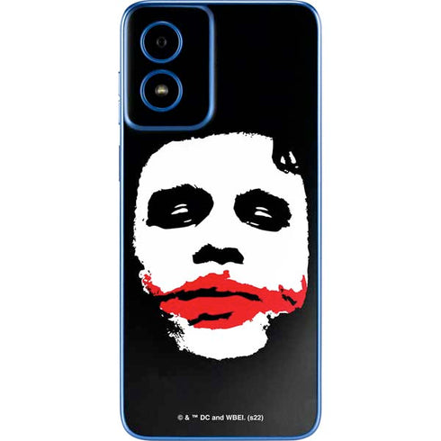 The Dark Knight Smeared Joker Moto G Play 4G (2024) Skin