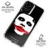 The Dark Knight Smeared Joker Moto G Power 5G (2024) Clear Case