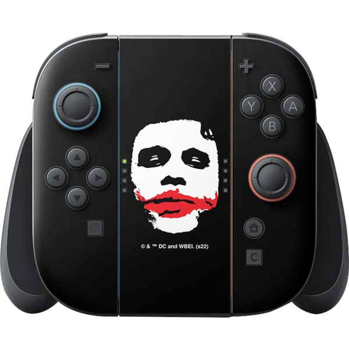 The Dark Knight Smeared Joker Nintendo Skins