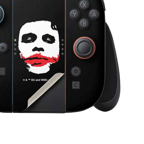 The Dark Knight Smeared Joker Nintendo Switch 2 (2025) Joy-Con Controller Skin