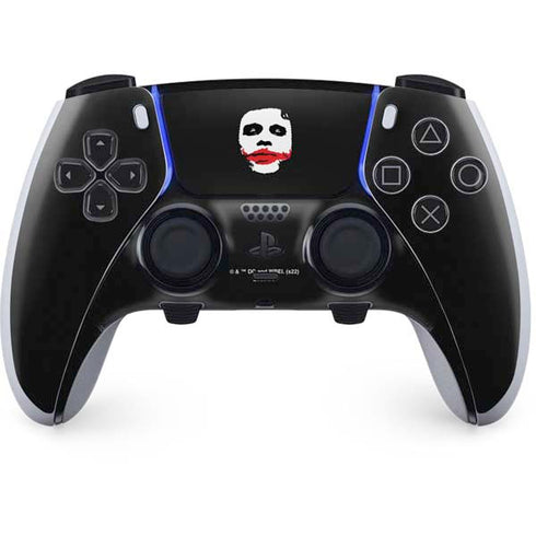The Dark Knight Smeared Joker PS5 DualSense Edge Pro Controller Skin