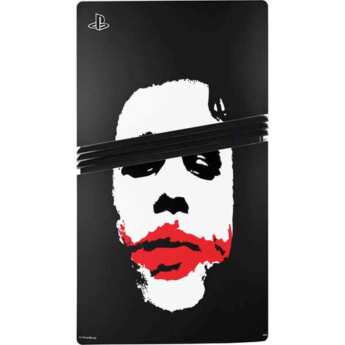 The Dark Knight Smeared Joker PS5 Pro Console Skin