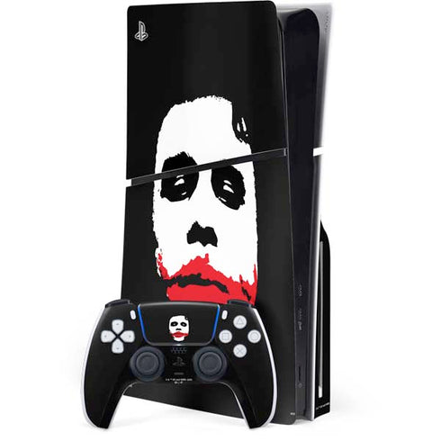 The Dark Knight Smeared Joker PlayStation PS5 Skins