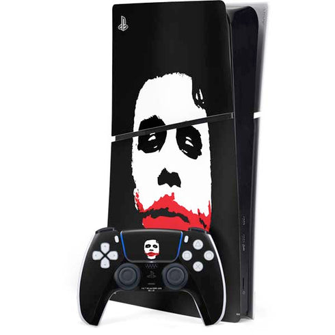 The Dark Knight Smeared Joker PlayStation PS5 Skins