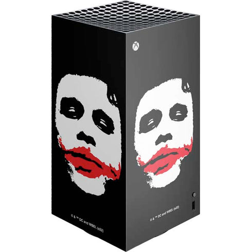 The Dark Knight Smeared Joker XBox Series X Digital Edition Console Skin