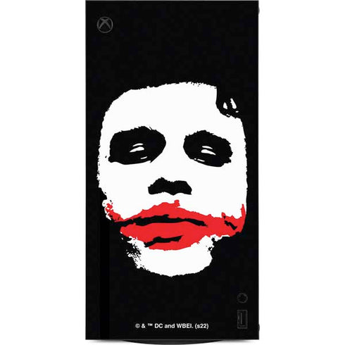 The Dark Knight Smeared Joker XBox Series X Digital Edition Console Skin
