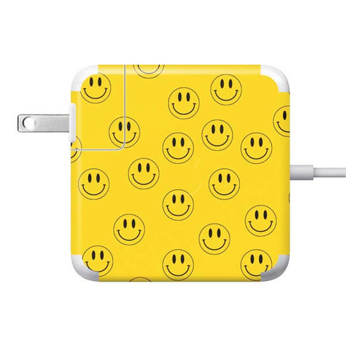 Happy Face Pattern 85W Power Adapter (15 and 17 inch MacBook Pro Charger) Skin