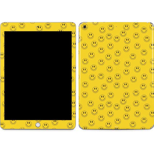 Happy Face Pattern Apple iPad Skin