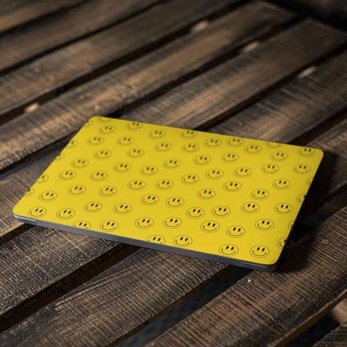 Happy Face Pattern Apple MacBook Air Skin