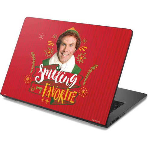 Elf Smiling is my Favorite Dell Chromebook Skin