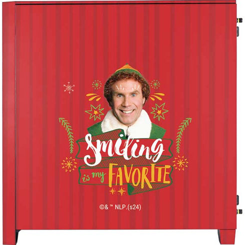 Elf Smiling is my Favorite Corsair 4000D Tempered Glass Mid-Tower ATX Case Skin