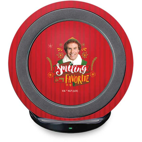 Elf Smiling is my Favorite Fast Charge Wireless Charging Stand Skin