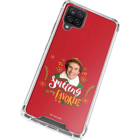 Elf Smiling is my Favorite Galaxy A12 Clear Case