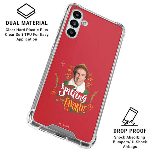 Elf Smiling is my Favorite Galaxy A13 5G Clear Case