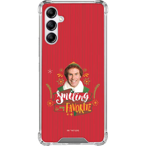 Elf Smiling is my Favorite Galaxy A15 5G Clear Case