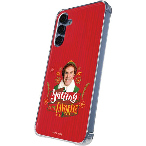 Elf Smiling is my Favorite Galaxy A55 5G Clear Case