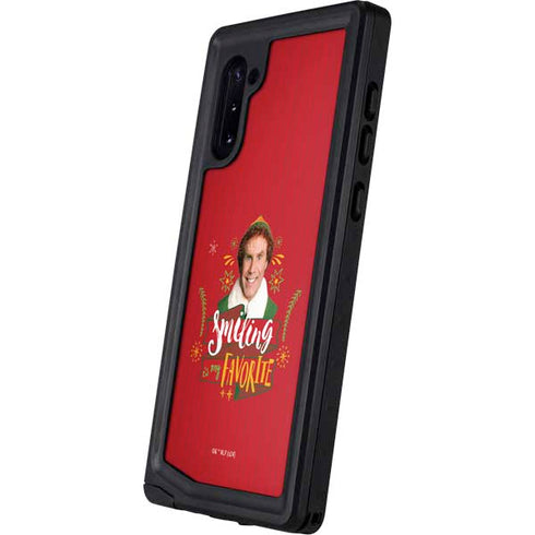 Elf Smiling is my Favorite Galaxy Note 10 Waterproof Case