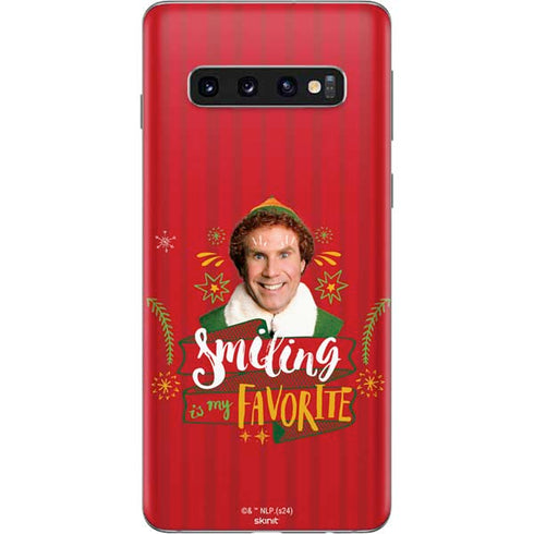 Elf Smiling is my Favorite Galaxy S10 Skin