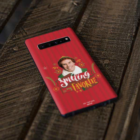 Elf Smiling is my Favorite Galaxy S10 Skin