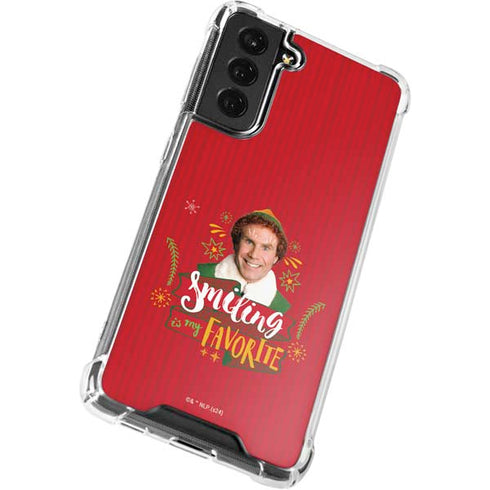 Elf Smiling is my Favorite Galaxy S21 FE Clear Case