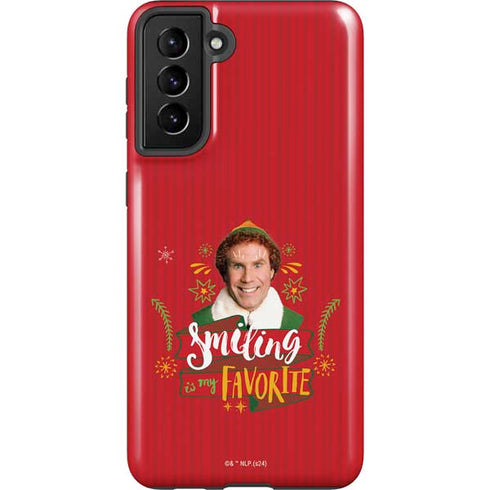 Elf Smiling is my Favorite Galaxy S21 Plus 5G Pro Case