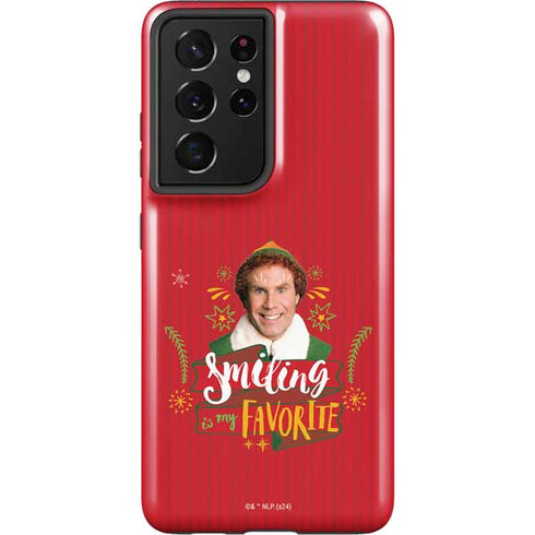 Elf Smiling is my Favorite Galaxy S21 Ultra 5G Pro Case