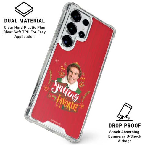 Elf Smiling is my Favorite Galaxy S26 Ultra Clear Case