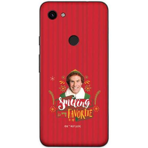 Elf Smiling is my Favorite Google Pixel 3a XL Skin