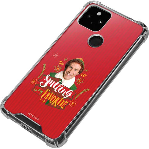 Elf Smiling is my Favorite Google Pixel 5 Clear Case