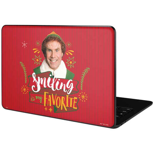 Elf Smiling is my Favorite Google Pixelbook Go Skin