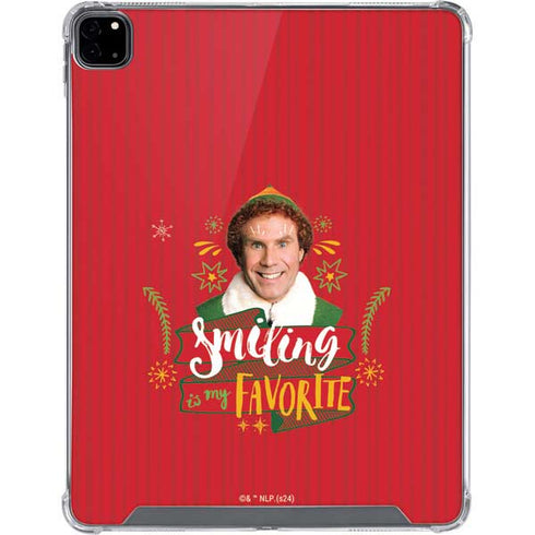 Elf Smiling is my Favorite iPad Pro 12.9in (2020) Clear Case