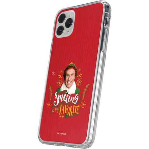 Elf Smiling is my Favorite iPhone 11 Pro Clear Case