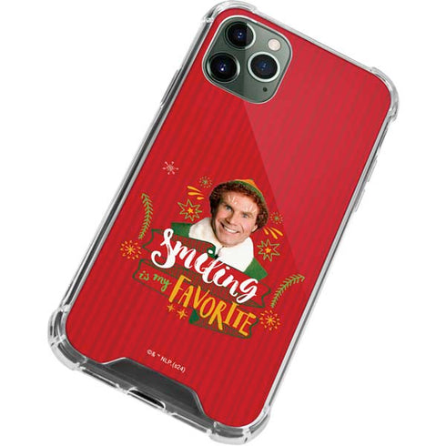 Elf Smiling is my Favorite iPhone 11 Pro Max Clear Case