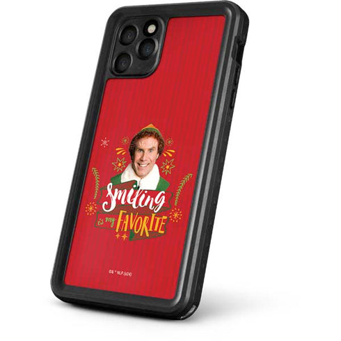 Elf Smiling is my Favorite iPhone 11 Pro Max Waterproof Case
