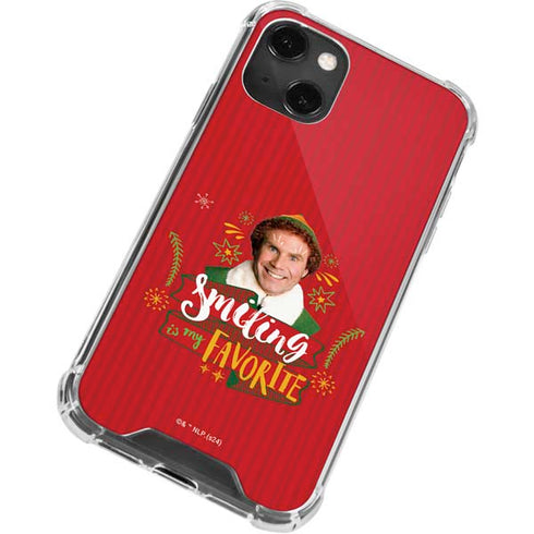 Elf Smiling is my Favorite iPhone 13 Mini Clear Case