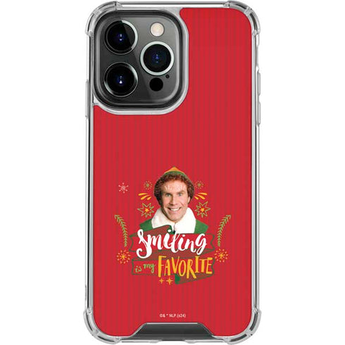Elf Smiling is my Favorite iPhone 15 Pro Clear Case