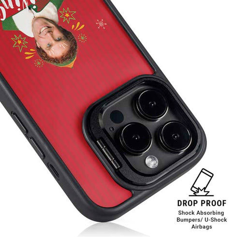 Elf Smiling is my Favorite iPhone 15 Pro Max Kickstand Case
