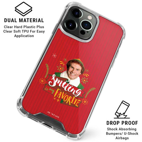 Elf Smiling is my Favorite iPhone 16 Pro Max Clear Case