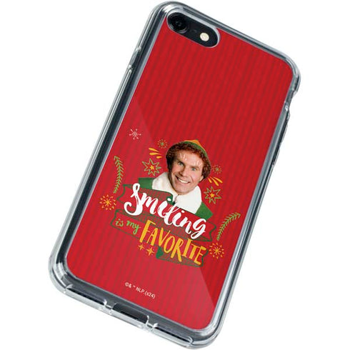 Elf Smiling is my Favorite iPhone SE (2nd & 3rd Gen) Clear Case