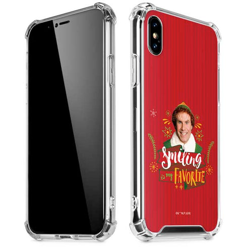 Elf Smiling is my Favorite iPhone XS Max Clear Case
