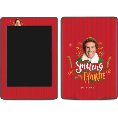 Elf Smiling is my Favorite Amazon Kindle Skin