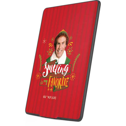 Elf Smiling is my Favorite Amazon Kindle Skin