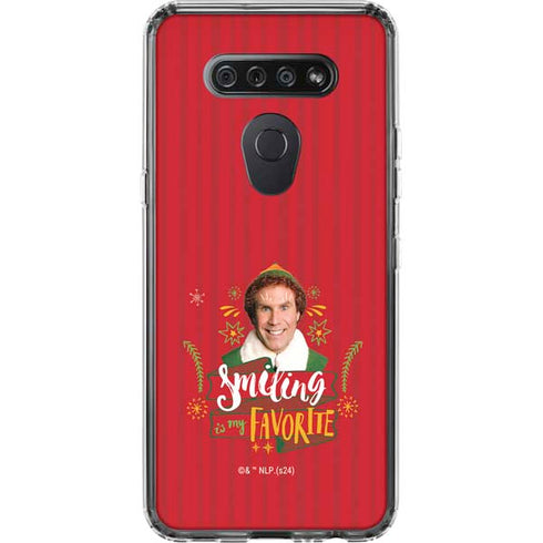 Elf Smiling is my Favorite LG K51/Q51 Clear Case