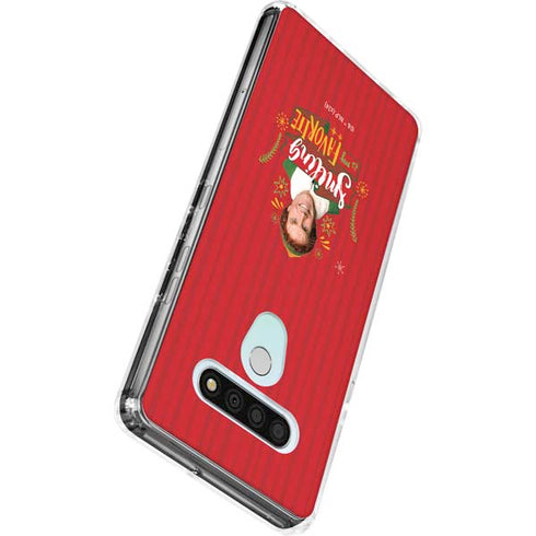 Elf Smiling is my Favorite LG Stylo 6 Clear Case