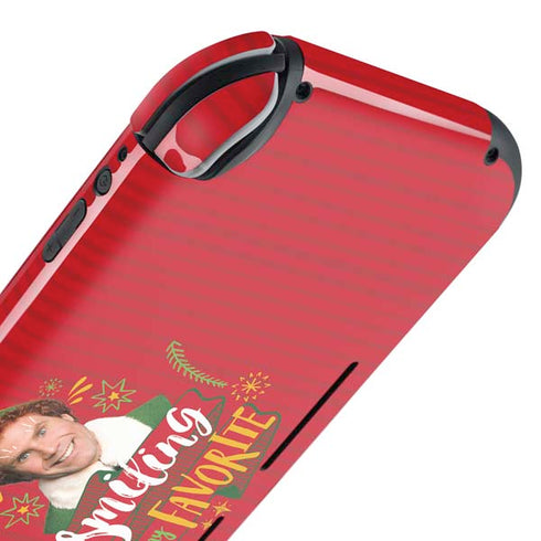 Elf Smiling is my Favorite Nintendo Switch Lite Skin