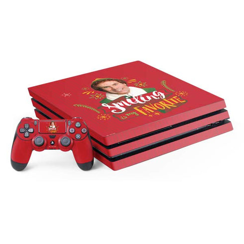 Elf Smiling is my Favorite PlayStation PS4 Skins