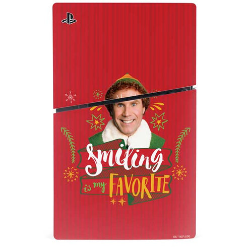 Elf Smiling is my Favorite PS5 Slim Disk Bundle Skin