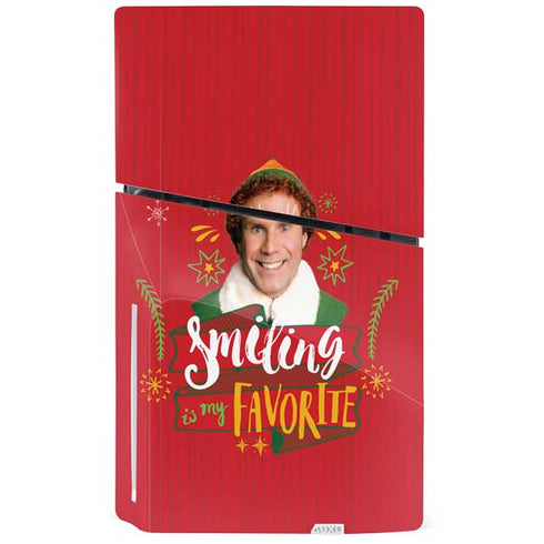 Elf Smiling is my Favorite PS5 Slim Disk Console Skin